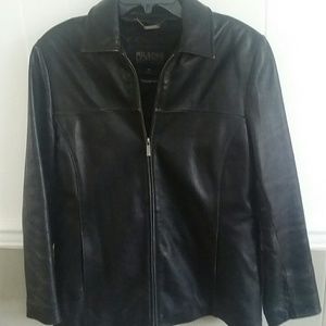 Wilsons Leather Coat Pelle Studio M/Black